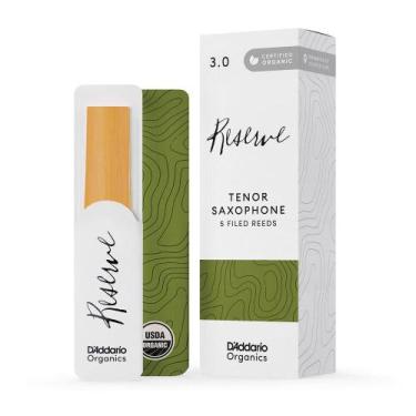 Imagem de Palheta Sax Tenor 3.0 (5 Peças) DAddario Organic Reserve - Dd woodwind