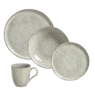 Imagem de Kit 16 Peças Bio Pistache (para 4 pessoas) - Porto Brasil Cerâmica