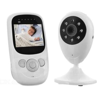 Imagem de Babá Eletrônica Sem Fio Com Visão Noturna 200Mt Tela Lcd 2.4 - Luatek