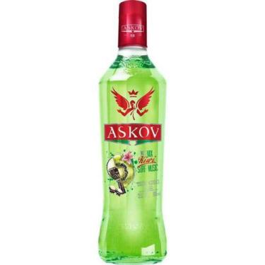 Imagem de Vodka Askov Garrafa 900ml - Sabores diveros, Kiwi