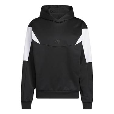 Imagem de adidas Moletom com capuz James Harden Traveler Basketball GG preto