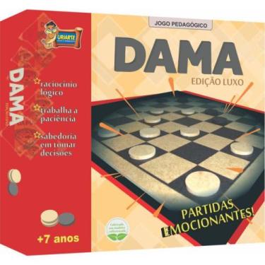 Imagem de Jogo de Damas em MDF - Uriarte