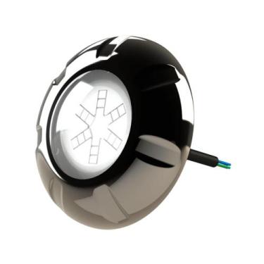 Imagem de Refletor Para Piscina De 9w Rgb Acabamento Inox Luxpool