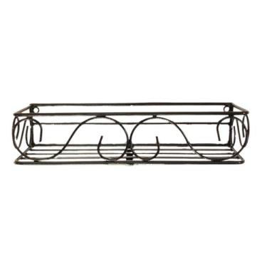 Imagem de Floreira De Parede Para Jardim Em Ferro 40 Cm Rustico - D'Cor & Art