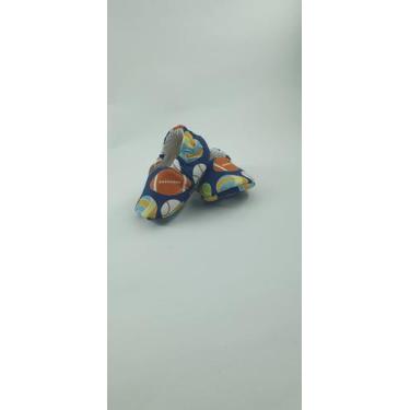 Imagem de Pantufa De Tecido De Bolas Para Bebê - Cantinho do Bebê, G