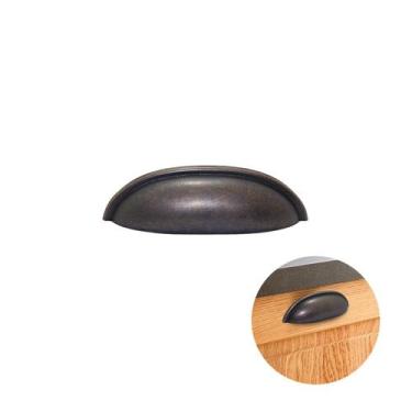 Imagem de Puxador Concha Meia Lua Bronze Envelhecido - Speed