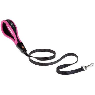 Imagem de Guia Ferplast Ergofluo G Para Cães Rosa - 2cm x 120cm