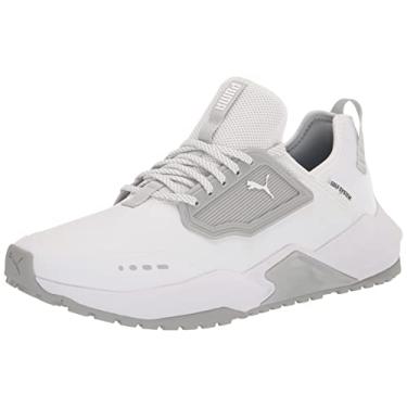 Imagem de Puma Tênis de golfe masculino Gs.One, PUMA White-High Rise-High Rise, tamanho 48, Puma Branco - cintura alta - cintura alta, 46
