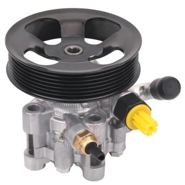 Imagem de AiYiGu Bomba de direção hidráulica 21-5245 com polia compatível com Toyota Camry 2.4L 2002-2009, Toyota Solara 2.4L 2002-2008, peça de substituição da bomba de assistência de energia 92-5245 33150 44310-06071 44310-06070