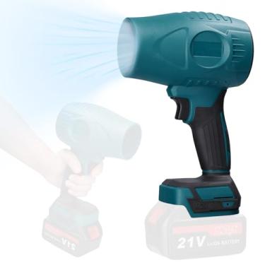 Imagem de Mulcort Ventilador de jato portátil de alta potência turbofan ventilador violento de lítio multifuncional lavador de carro soprador de poeira de alta potência ferramenta de limpeza de teclado