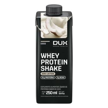 Imagem de Whey Protein Shake Dux com 15g de Proteína e 3g BCAA Sabor Coco Zero L
