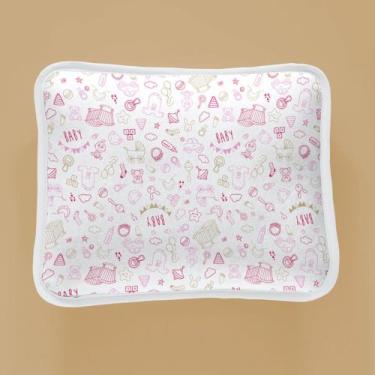 Imagem de KIT 4 Fronha de Berço Infantil Estampada Para Travesseiros Bebe - 100%