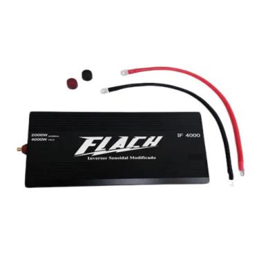 Imagem de Inversor De Tensao - 12v/220v - 4000w Pico-2000w Nominal - flach