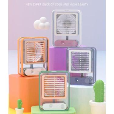 Imagem de Ventilador Umidificador Mesa Touch Led 3 Velocidades Verao - CHUANGXIN
