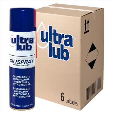 Imagem de Silipray Butano Desmoldante 420ml Anticorrosivo Kit C/6 - Ultralub