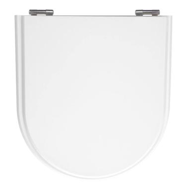 Imagem de Assento Laqueado Calypso Branco Tampa Para Vaso Incepa Mdf