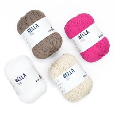 Imagem de Kit Novelo de Maria - Boneca Naninha Vivi Pink com Fio Bella