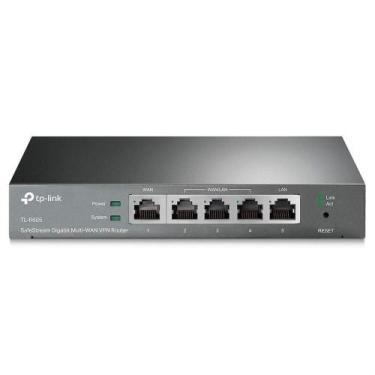 Imagem de Roteador TP-Link VPN SafeStream Multi-Wan, 5x Portas Gigabit - ER605