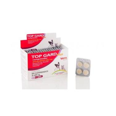 Imagem de Vermífugo Top Gard Plus 600mg DP 100 comprimidos - Vansil