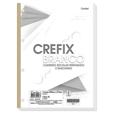 Imagem de Refil Fichário Bloco Universitário 96 Folhas Credeal