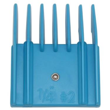 Imagem de Aparador de pelos de animal profissional estilo A5, guia de fixação 76926-900, compatível com Oster Classic 76 A5 Andis AG BG Wahl KM Pet Groomers (azul, nº 2-1/10.2 cm)