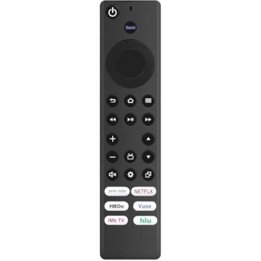 Imagem de (Pacote com 2) Controle remoto infravermelho substituído universal compatível com Toshiba, Insígnia, Smart TV Pioneer com aplicativo: Prime-Video Netflix HBO VUE IMDB-TV HULU