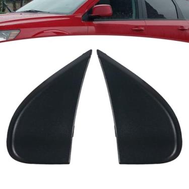 Imagem de JESYMBX Para Dodge Journey 2009-2020 Espelho retrovisor dianteiro Bandeiras Moldagem Capa Para-lama Par