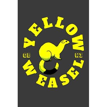 Imagem de Yellow Weasel Journal Personalized Initial Notebook Elegant Vintage Look Gift Journal Notebook Lined Book for Notes & Personal Writing, Yellow Weasel ... 6x9 Diary or Executive Notepad: Yellow Weasel