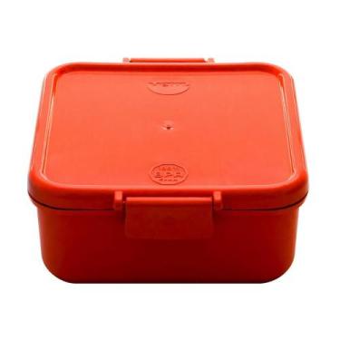 Imagem de Pote Hermético Resistente Plástico 750ml Marmita Com Tampa Porta Manti