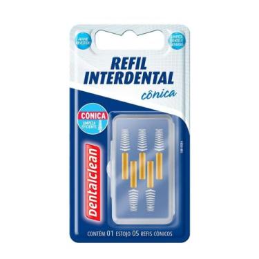 Imagem de Kit 5 Refil Interdental para Aparelho Cônica Próteses Implantes Dental