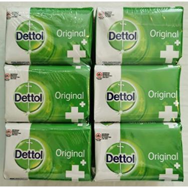 Imagem de Dettol Sabonete Antibacteriano Original, 3,5 Onças/100 Gr (Pacote Com 6)