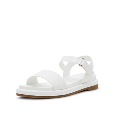 Imagem de Anne Klein Sandália rasteira feminina Elani, Branco, 35