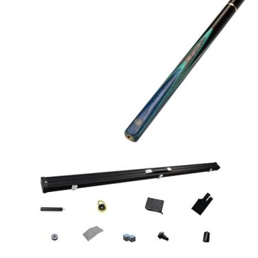 Imagem de Taco de Bilhar Premium, Feito com Madeira Durável, Design Elegante e Construção Precisa para Jogos (Tacos de bilhar e acessórios+ barril box B, 10.2mm)