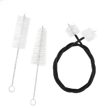 Imagem de Trompete Cornet Chifre Francês Manutenção Kit De Limpeza Bocal Escova 