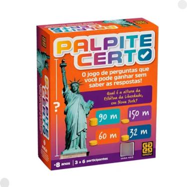 Imagem de Jogo De Perguntas Palpite Certo 04358 - Grow
