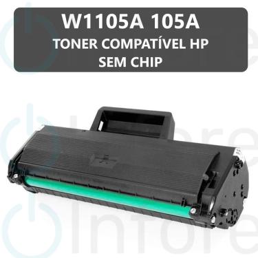 Imagem de Toner 105a w1105a 105 p/ Impressora 107 105 Mfp 135 137 135a 135w 137fnw Sem Chip Compatível