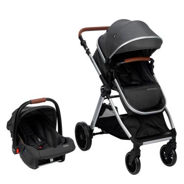 Imagem de Travel System Romanzo Duo 3 Posições (0 a 15 kg) - Preto Granizo