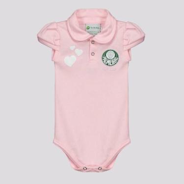 Imagem de Body Polo Palmeiras Rosa - Torcida Baby, P