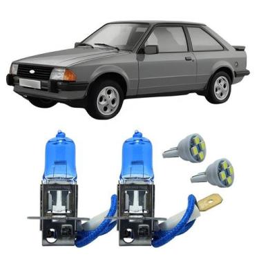 Imagem de Par Lâmpadas H3 12V Super Branca 4300K Escort 1983 A 1996 - FullLight
