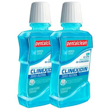 Imagem de Kit 2 Enxaguante Bucal Digluconato de Clorexidina 0,12% Sem Alcool Deg