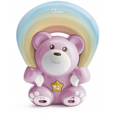 Imagem de Luminária Projetor Rainbow Bear Chicco Rosa