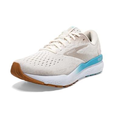 Imagem de Brooks Tênis feminino Ghost 16, Coco/Chateau cinza/azul, 11.5 US