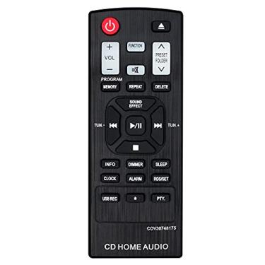 Imagem de Allimity COV30748175 Controle remoto substituído adequado para LG Micro Hi-Fi System CM2460 CMS2460F CM2760 CM2760F