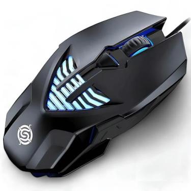 Imagem de Mouse Gamer Usb K-Snake Q1 3200 Dpi Óptico Com Fio - Preto - K Snake