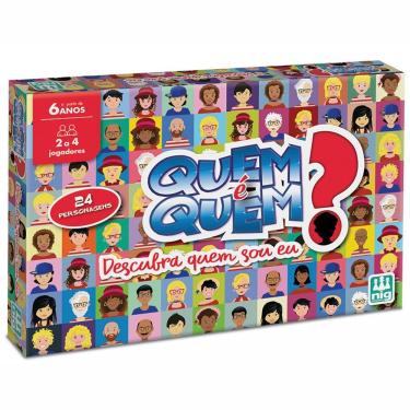 Imagem de Jogo Quem é Quem? - 48 Cartas - 1184 - Nig Brinquedos