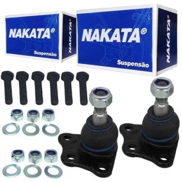 Imagem de Par Pivôs Suspensão Uno Palio Strada Mobi Doblo N6058 Nakata, PIVÔ SUS