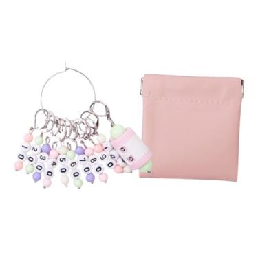 Imagem de Fancyes Marcadores de ponto, marcadores de crochê, ferramenta de tricô removível com de costura de balcão, artesanato faça você mesmo para costura, peças de, Silver B