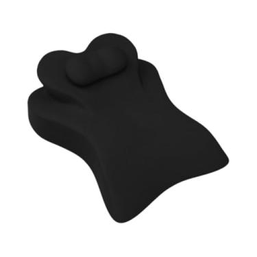 Imagem de ＫＬＫＣＭＳ Travesseiro de cunha para apoio de pernas, almofada ergonômica para dormir, espuma de memória, de bruços para sentar, SPA, uso doméstico, joelhos, Cinza Profundo