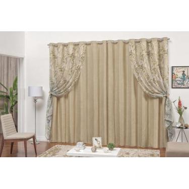 Imagem de Cortina Tunísia - Casa Artuz, 3m, Cáqui