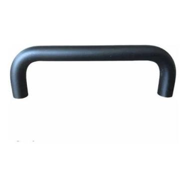Imagem de 8 Puxador P/móveis Alça/trave 16cm Entre Furo Preto Fosco - comercial